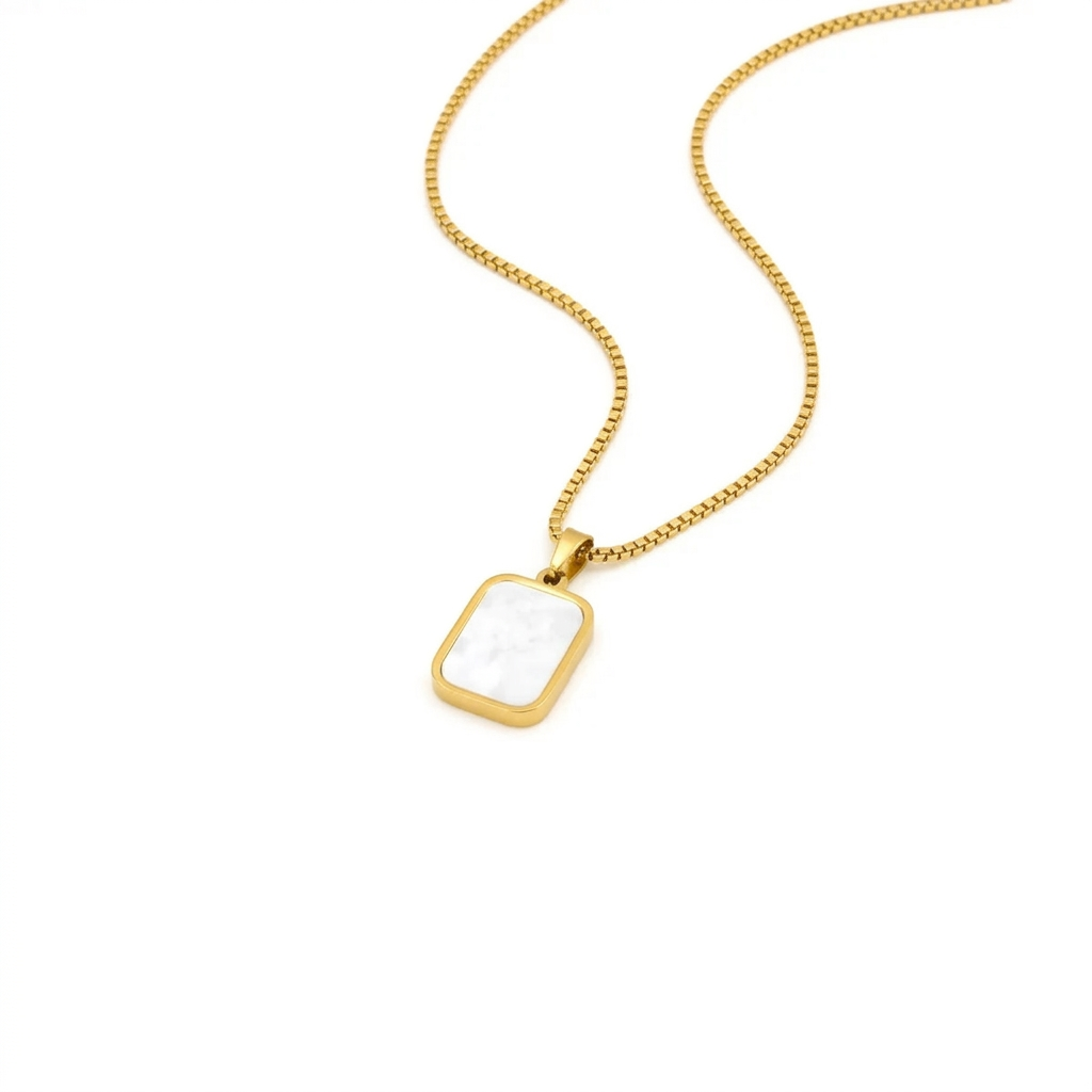 Onyx Golden Pendant