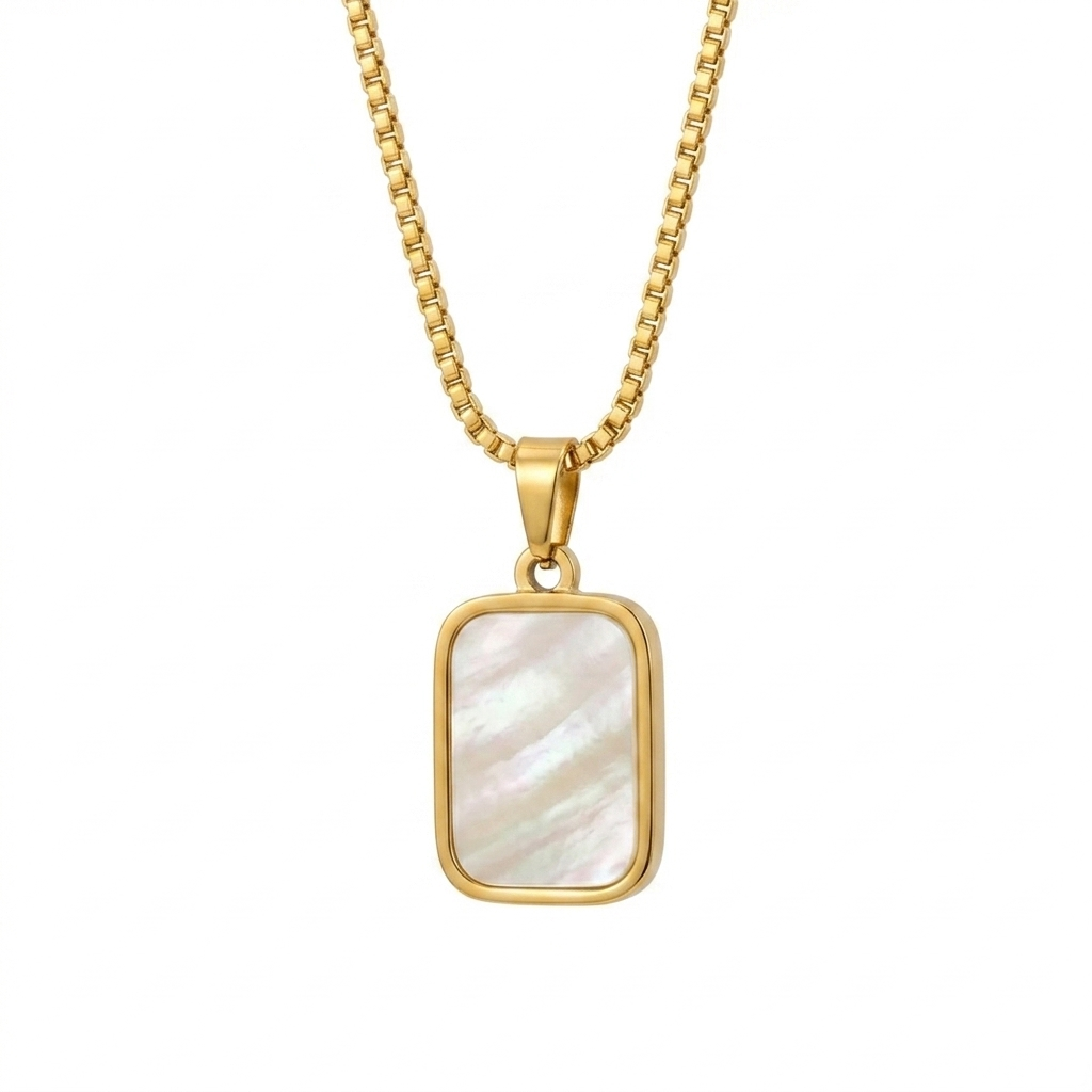 Onyx Golden Pendant