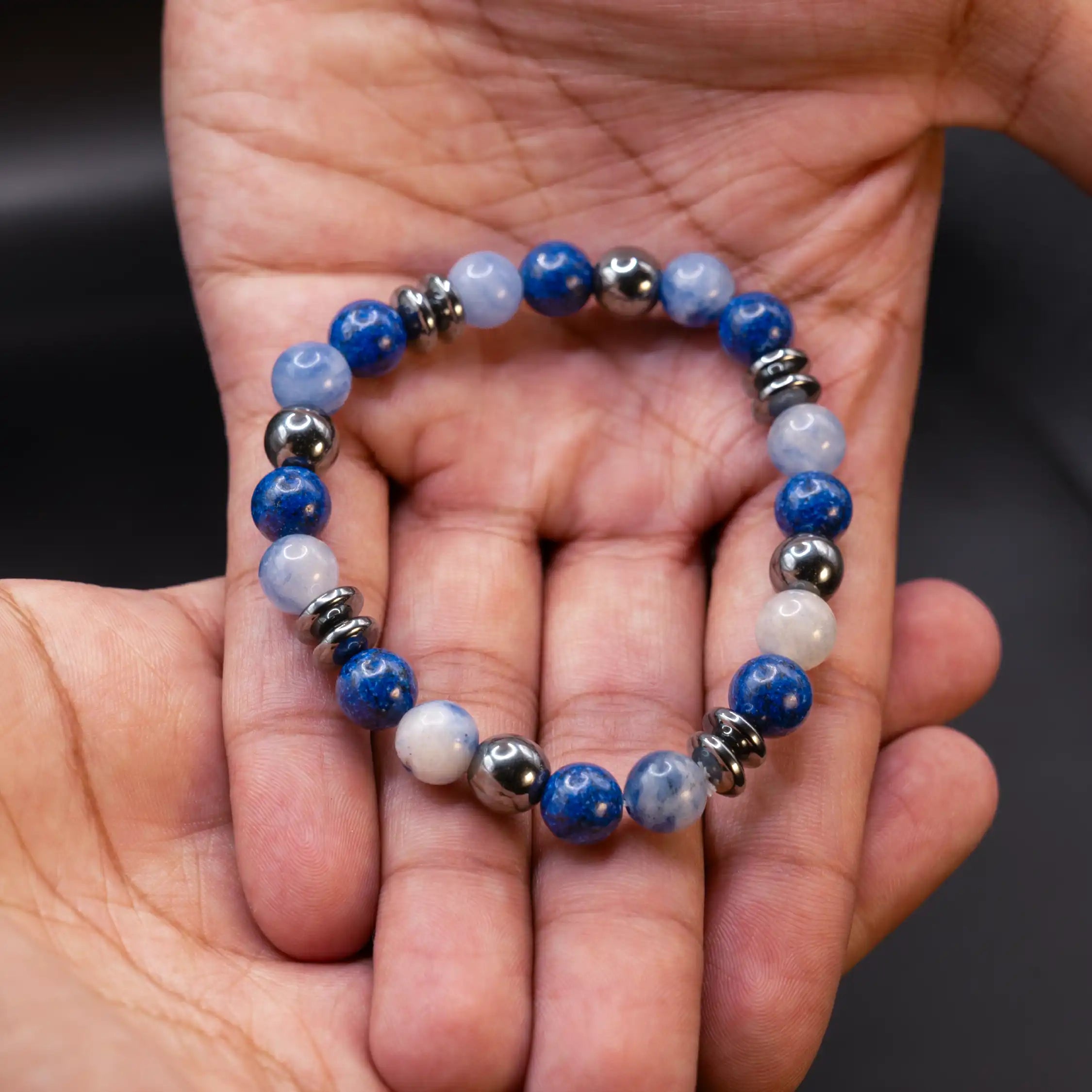 Blue Gemstone Bracelet